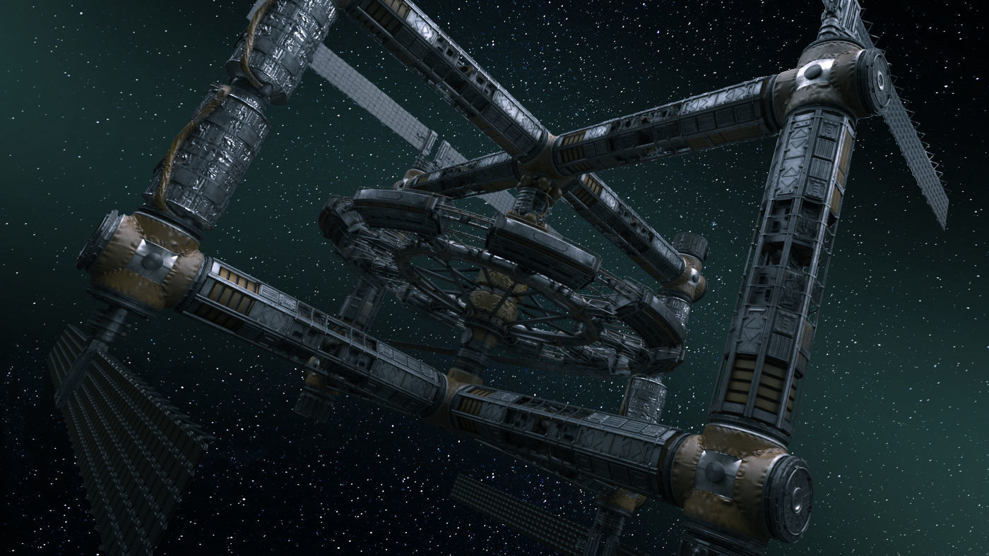 Space Station Variant B Class 3D model_3