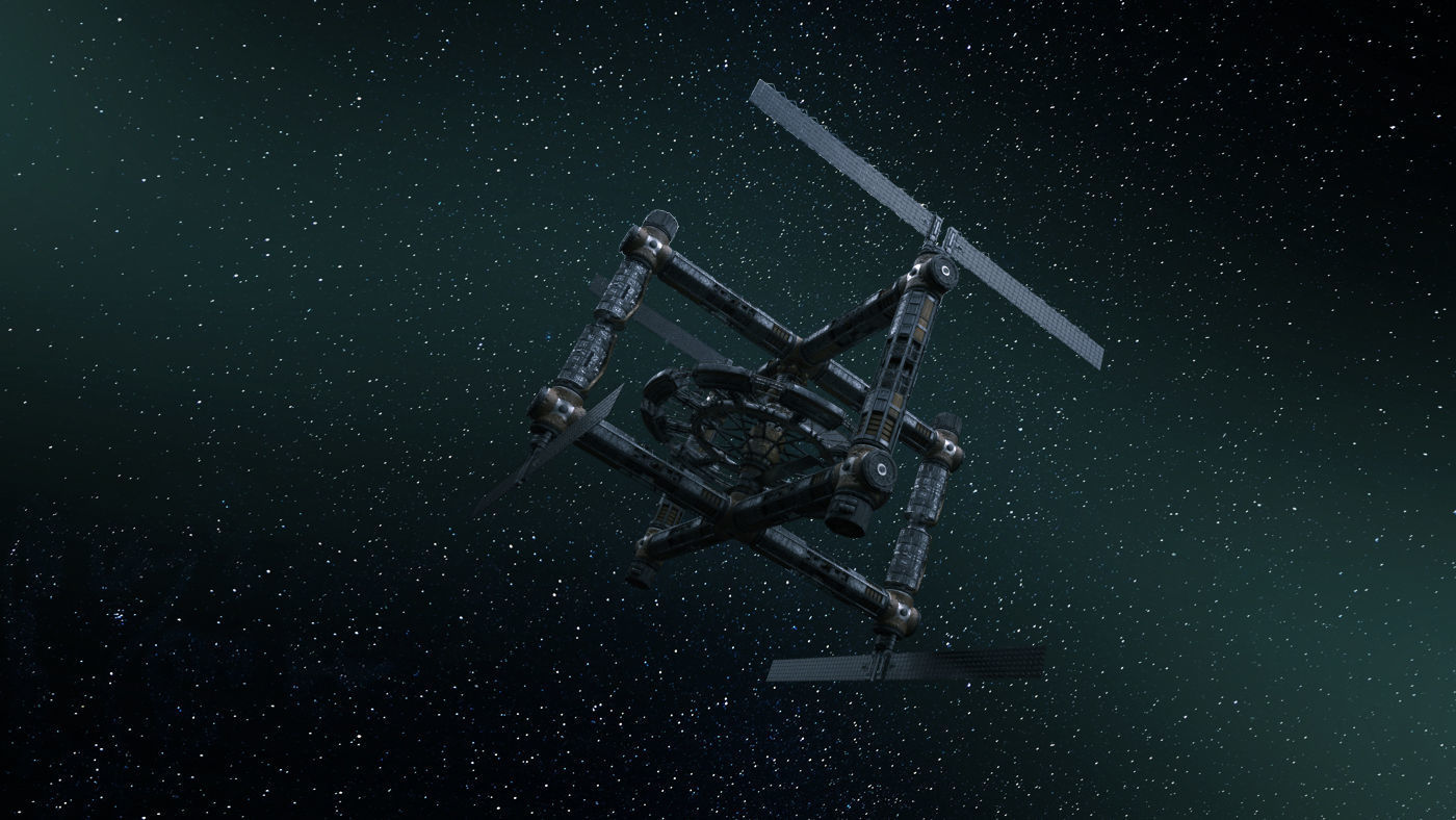 Space Station Variant B Class 3D model_6