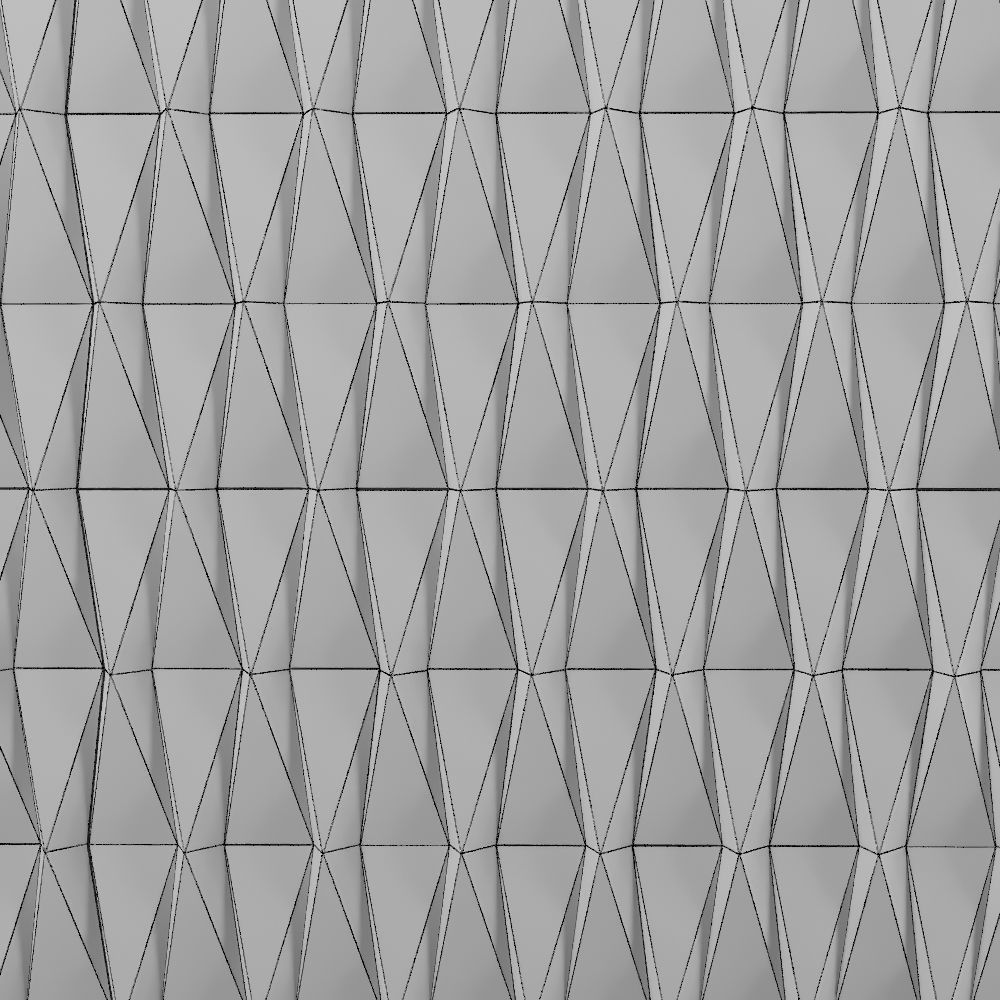 Decorative 3D panel Butterfly 3D model_1