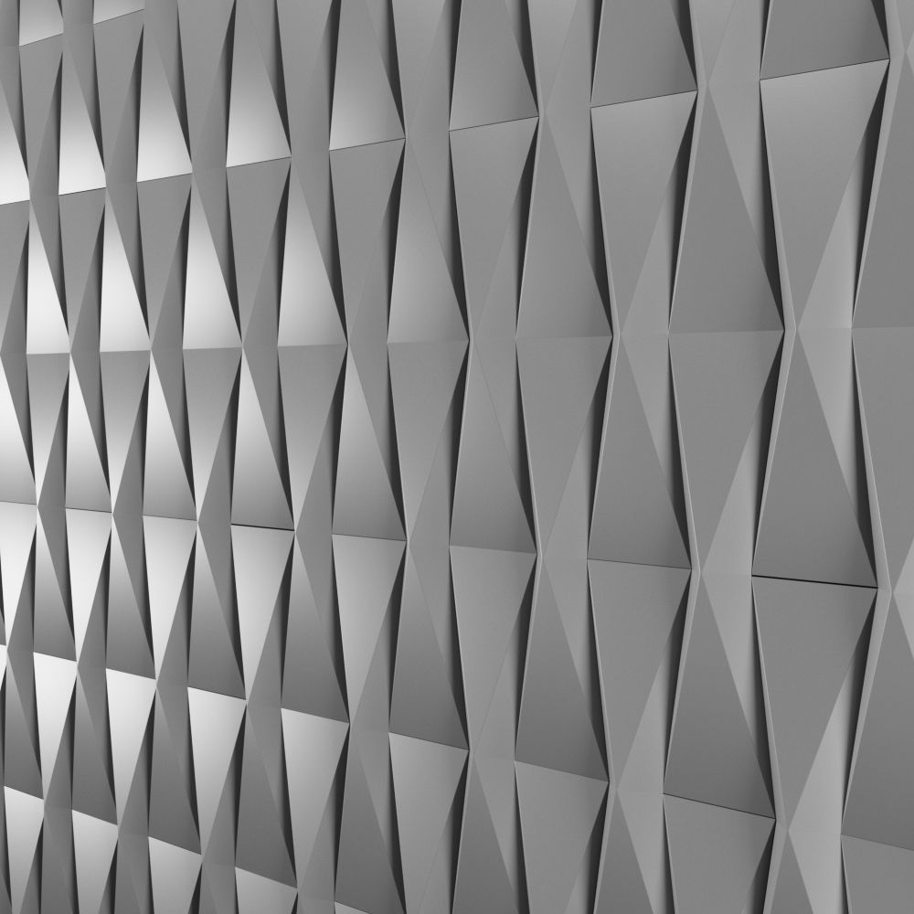 Decorative 3D panel Butterfly 3D model_3