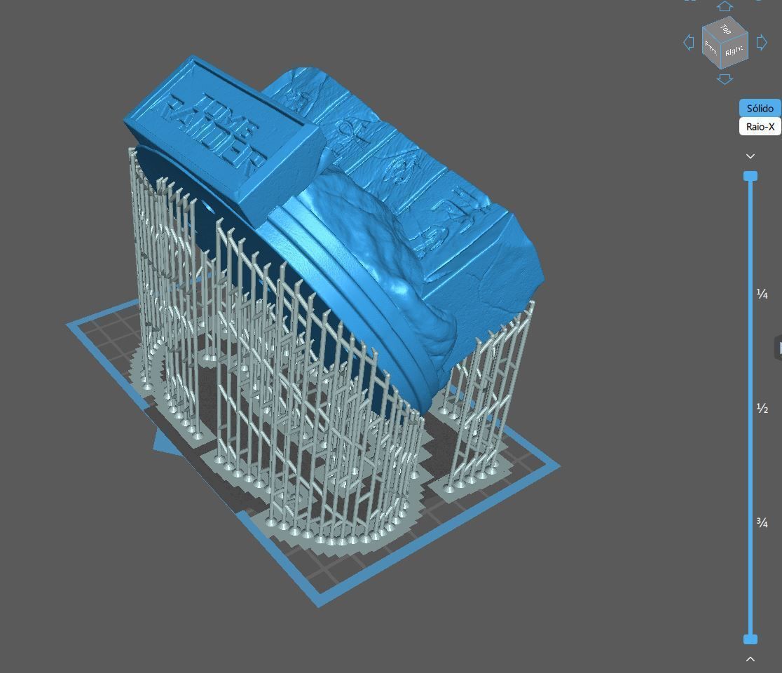 Lara Croft Fan Art 3D print model_13