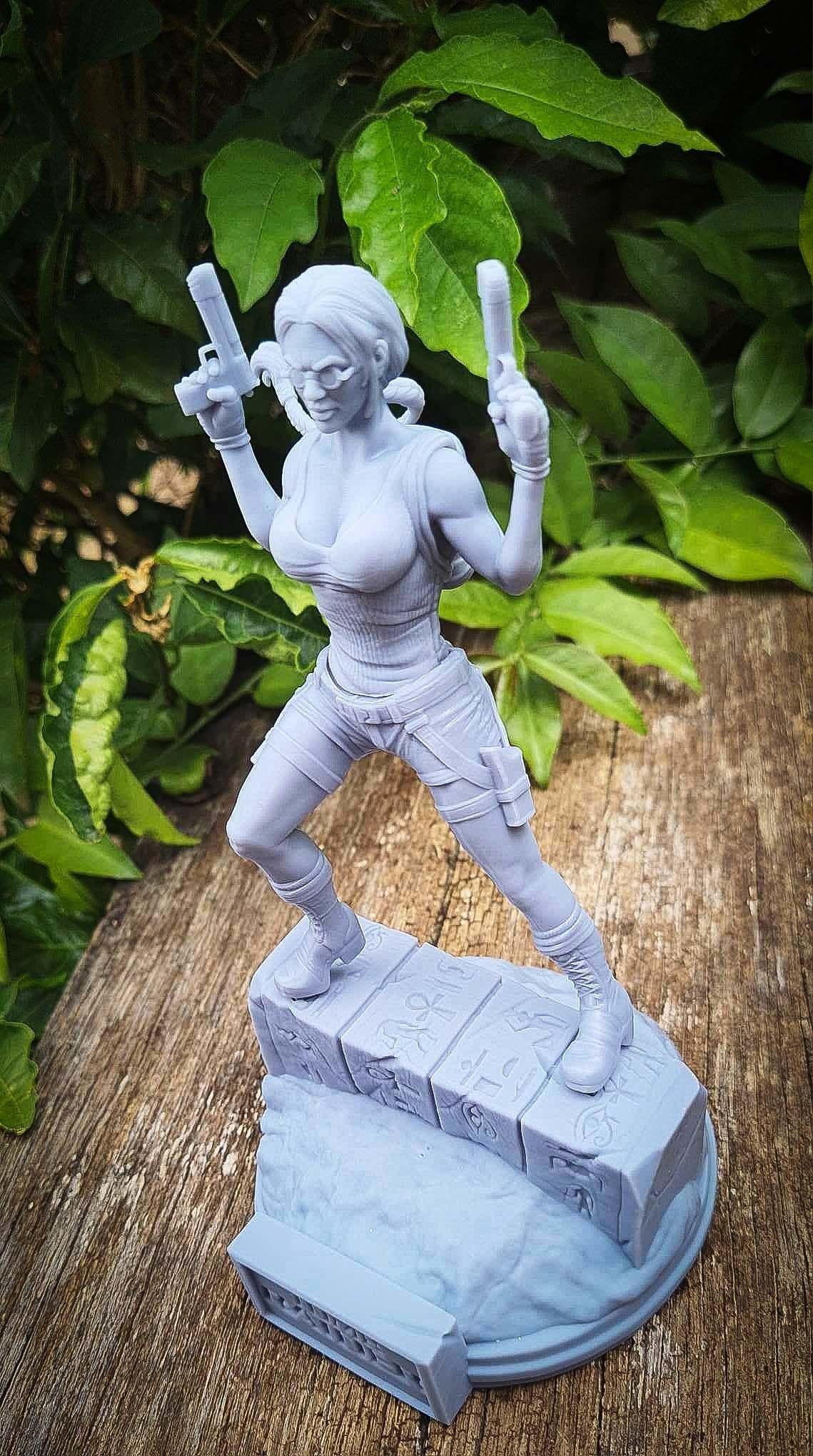 Lara Croft Fan Art 3D print model_8