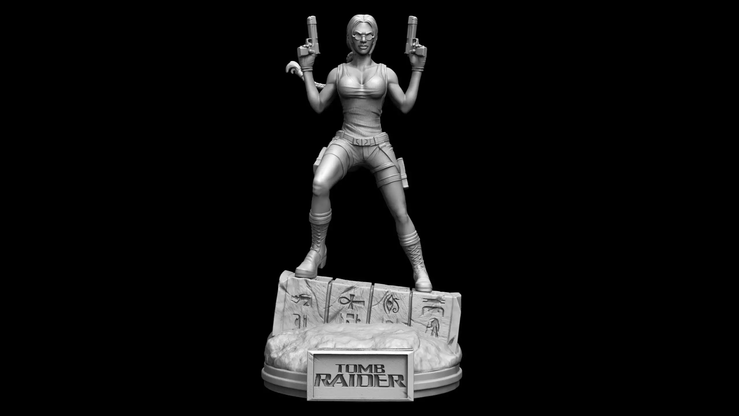Lara Croft Fan Art 3D print model_0