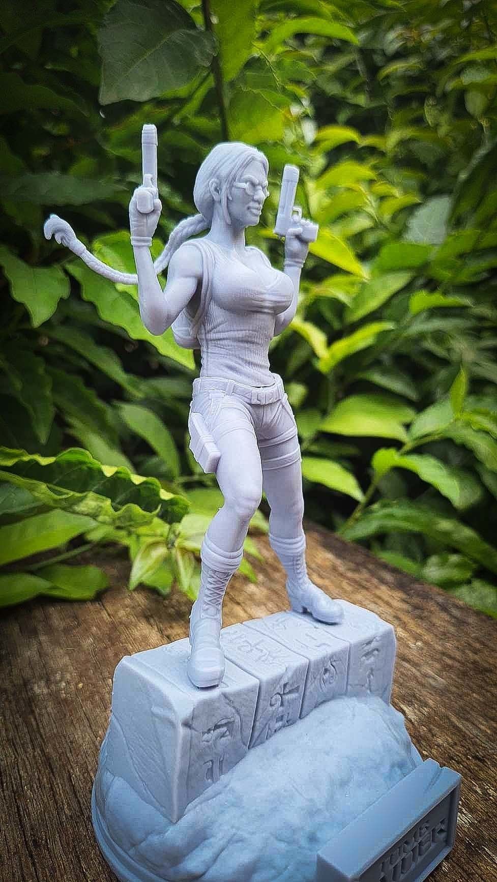 Lara Croft Fan Art 3D print model_9