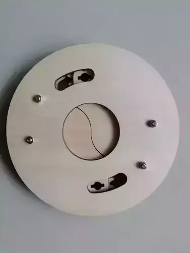 planetary gear type mechanical iris-2 leaf-D130d43 3D print model