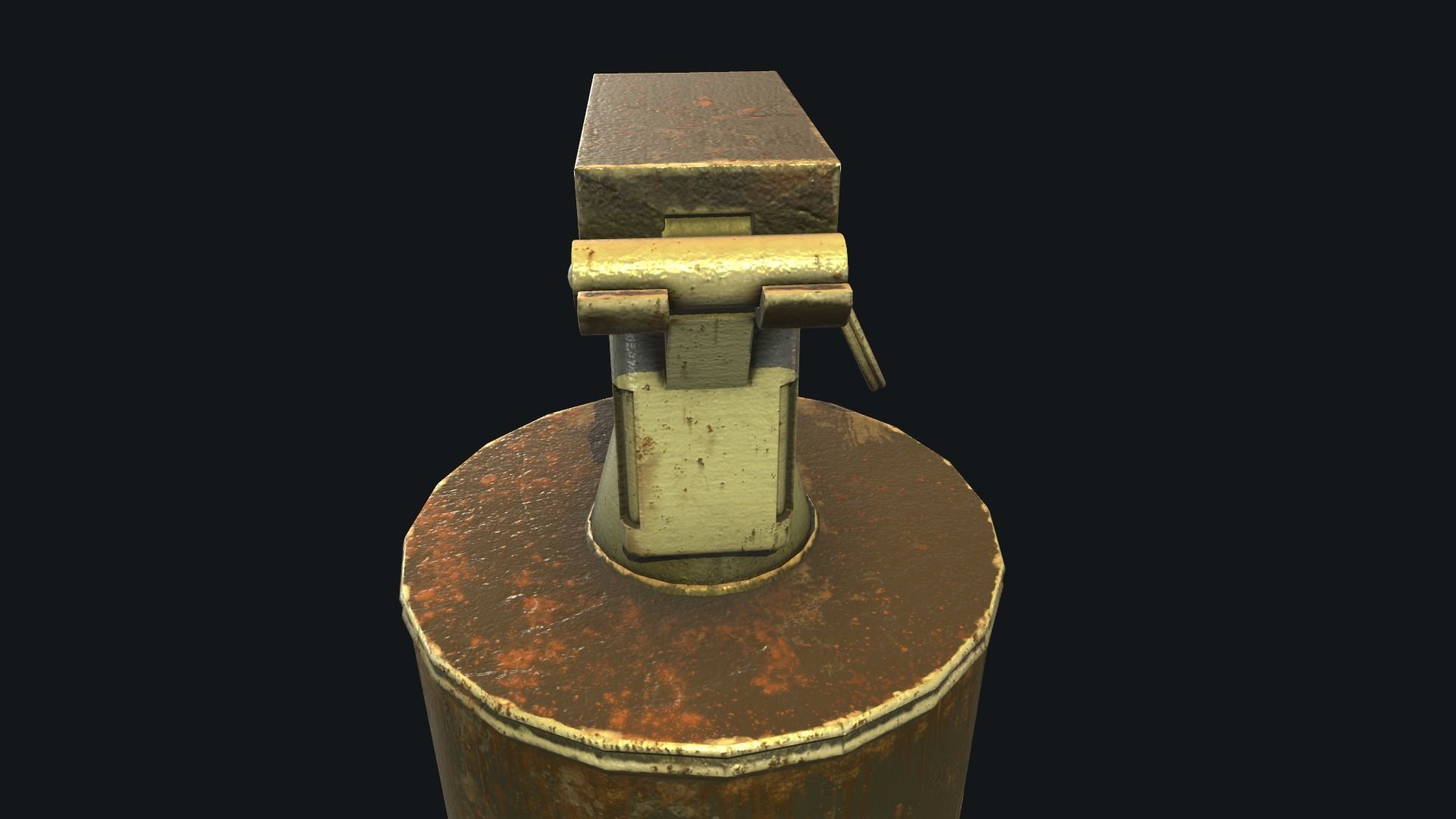 Iron Grenade Low-Poly 3D Models Low-poly 3D model_7