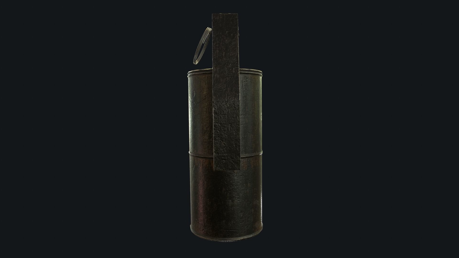 Iron Grenade Low-Poly 3D Models Low-poly 3D model_4