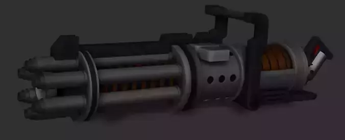 Z-6 ROTARY BLASTER CANNON 3D print model