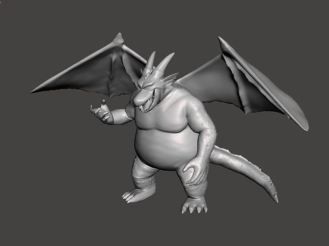 Cymbal Dragon Ball 3D Model 3D print model
