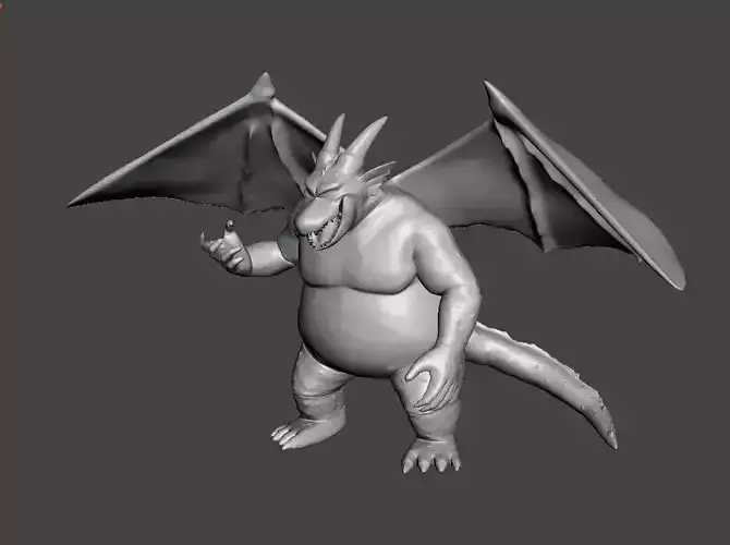 Cymbal Dragon Ball 3D Model 3D print model