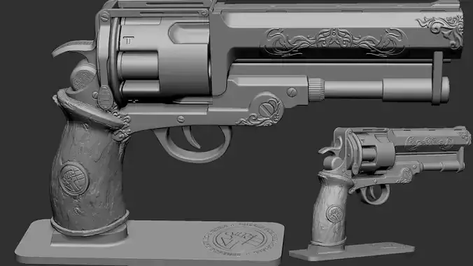 The Samarithan gun  3D print model