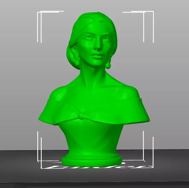 Maria Callas 3D print model_21