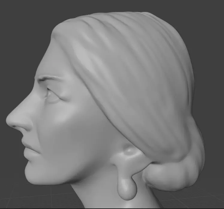 Maria Callas 3D print model_26