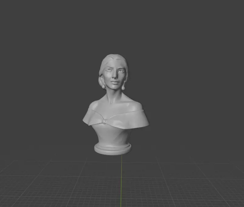 Maria Callas 3D print model_0