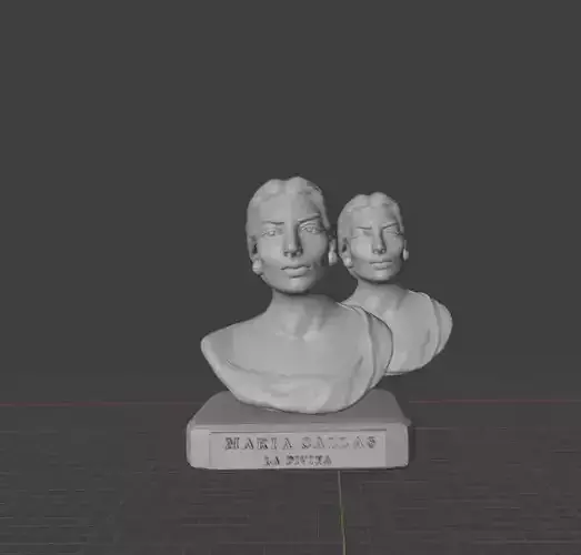 Maria Callas 3D print model