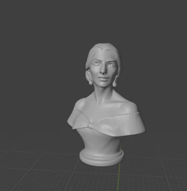 Maria Callas 3D print model_22