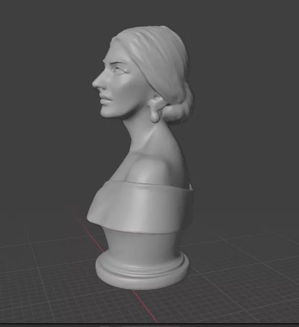 Maria Callas 3D print model_15
