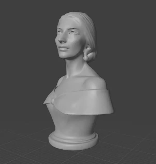 Maria Callas 3D print model_18