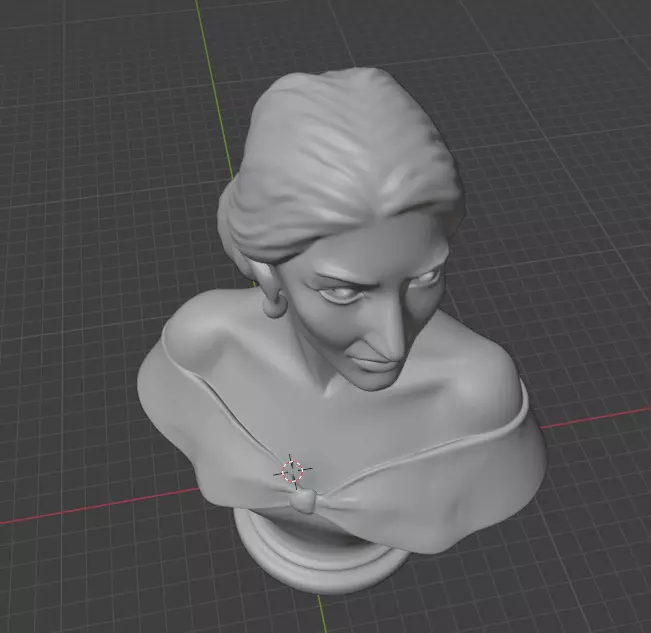 Maria Callas 3D print model_13