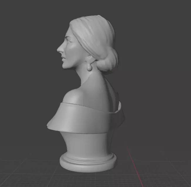 Maria Callas 3D print model_19
