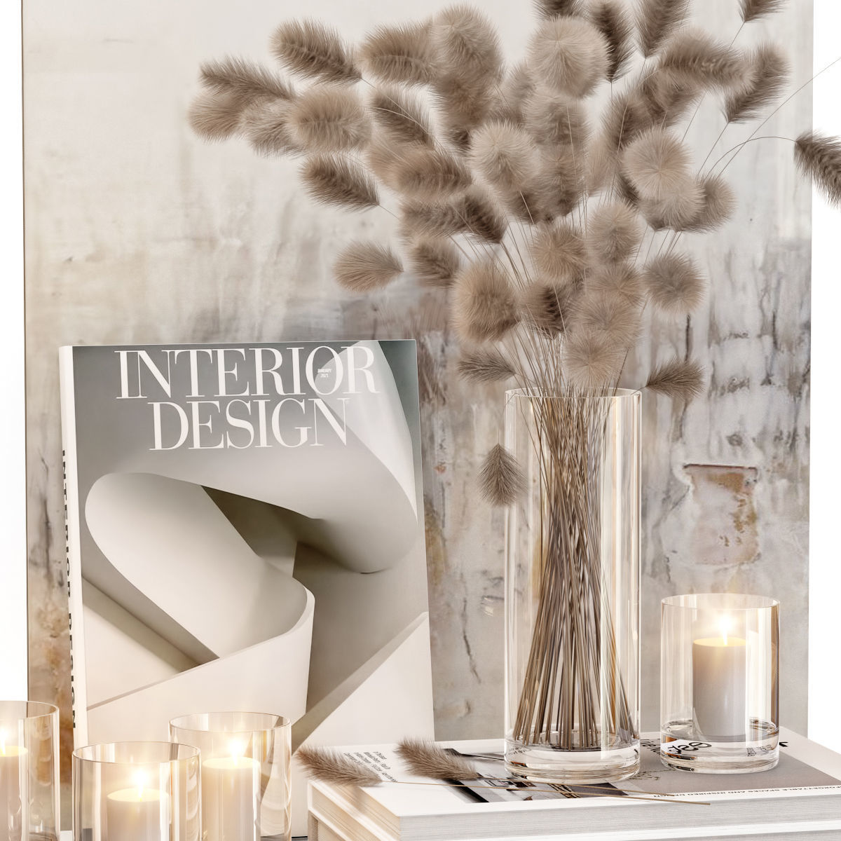 Decor set 27 3D model_2