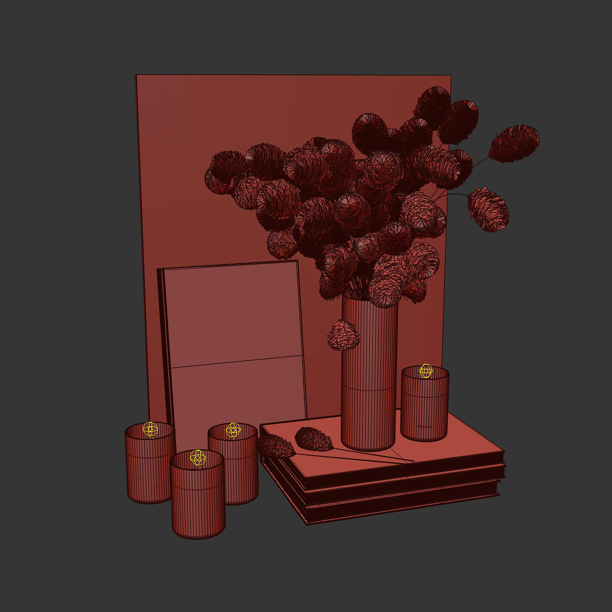 Decor set 27 3D model_6