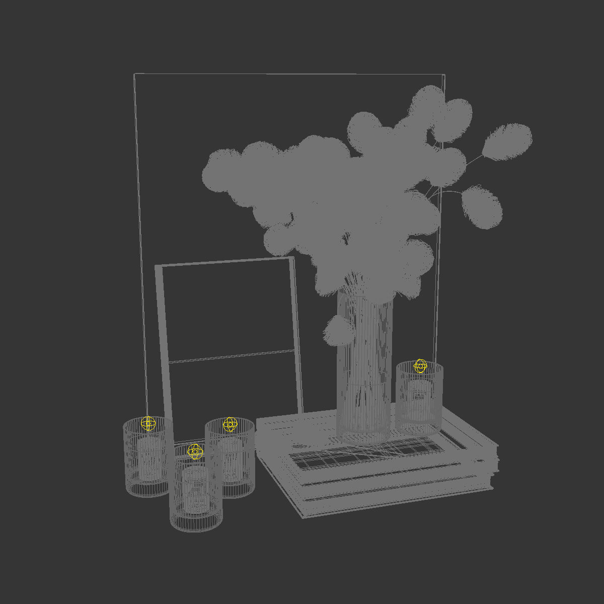 Decor set 27 3D model_7