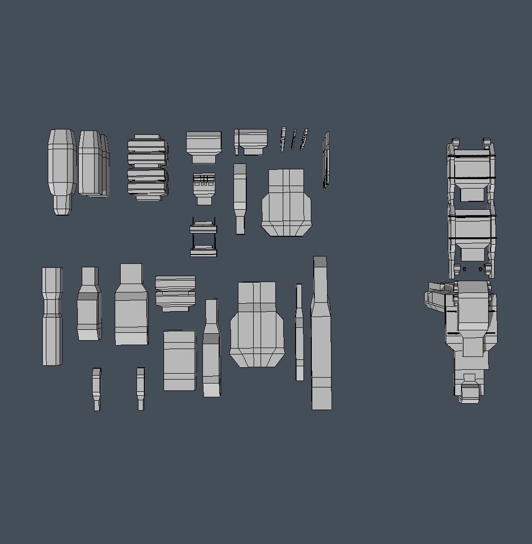 basic shapes kit Free 3D model_3