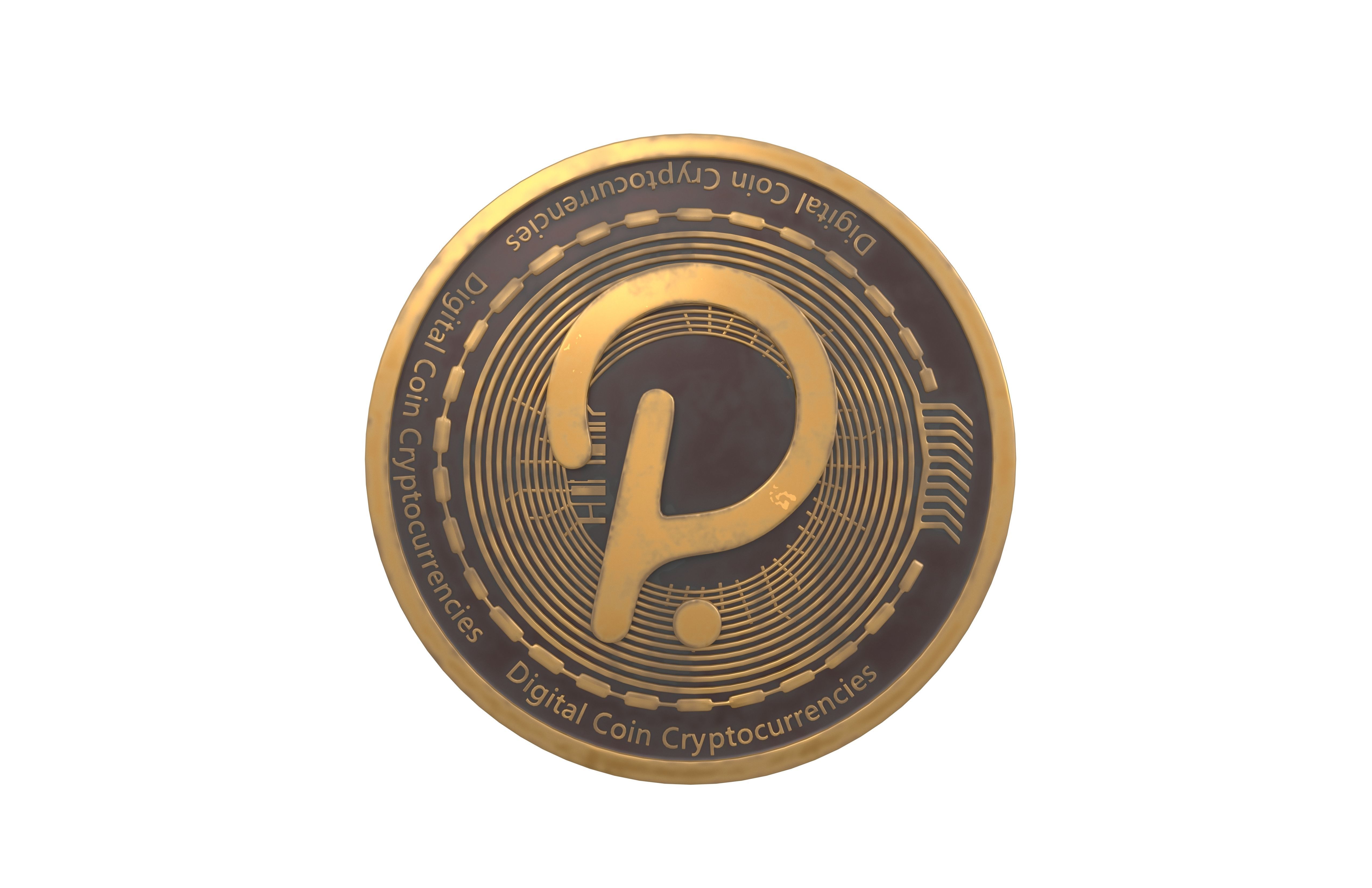 Polkadot Coin v4 002 3D model_1