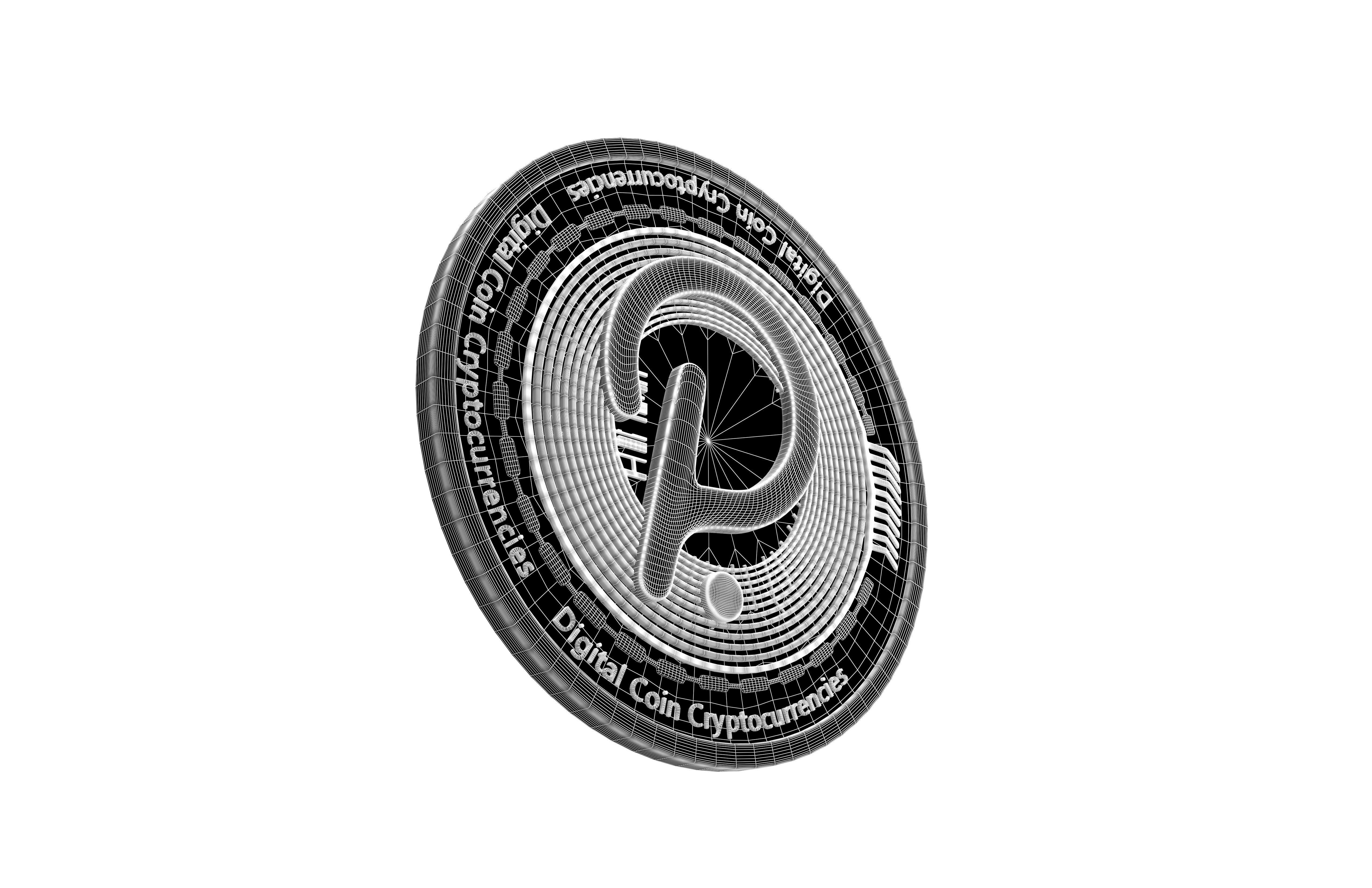 Polkadot Coin v4 002 3D model_7