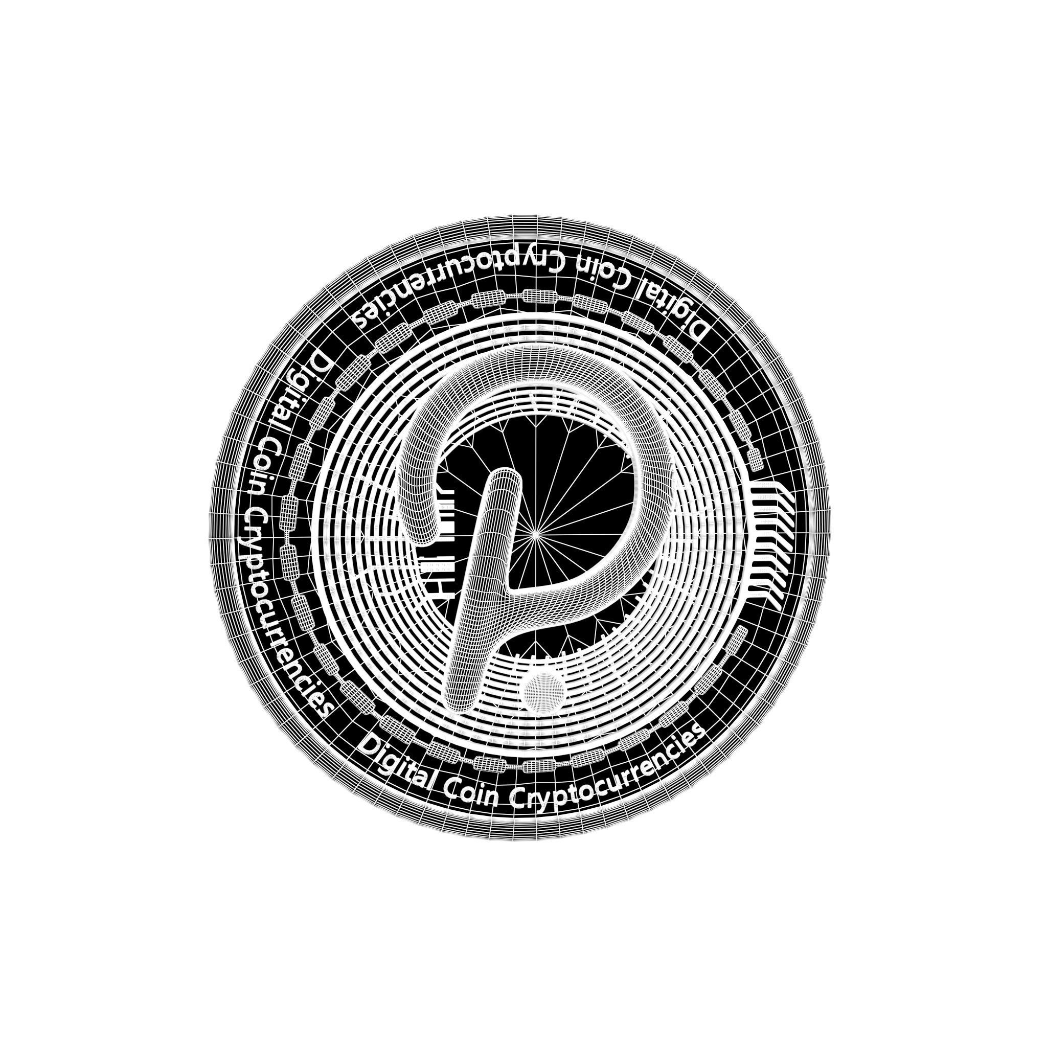 Polkadot Coin v4 002 3D model_5