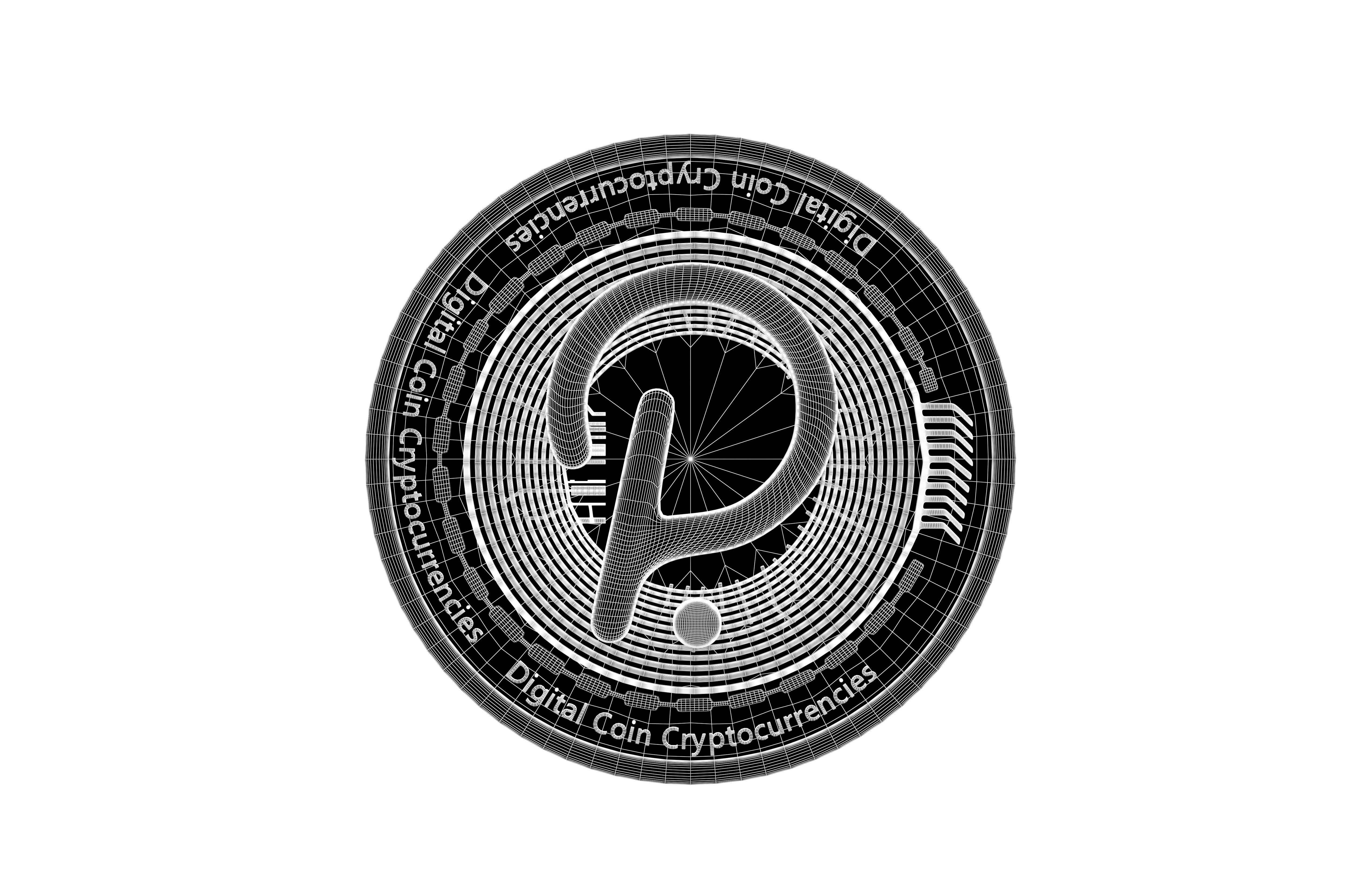 Polkadot Coin v4 002 3D model_6