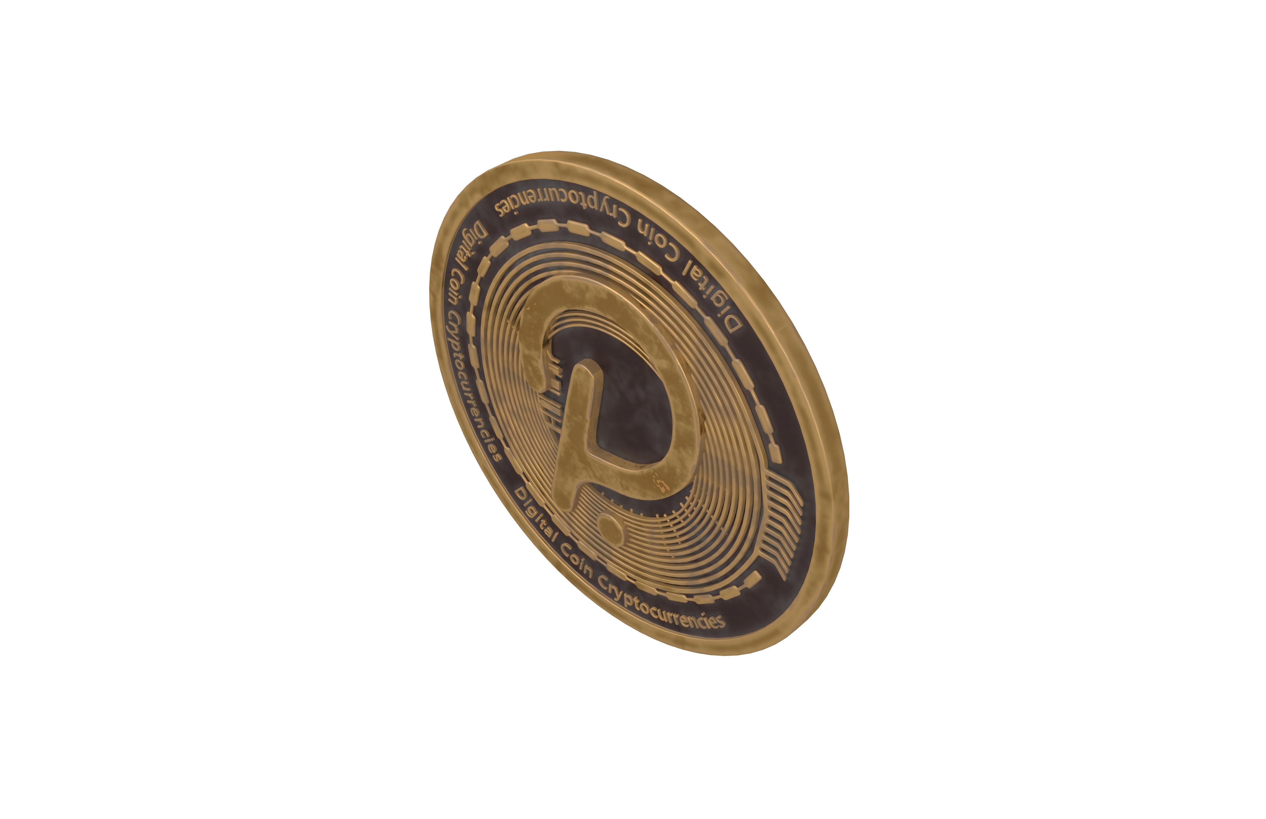 Polkadot Coin v4 002 3D model_2