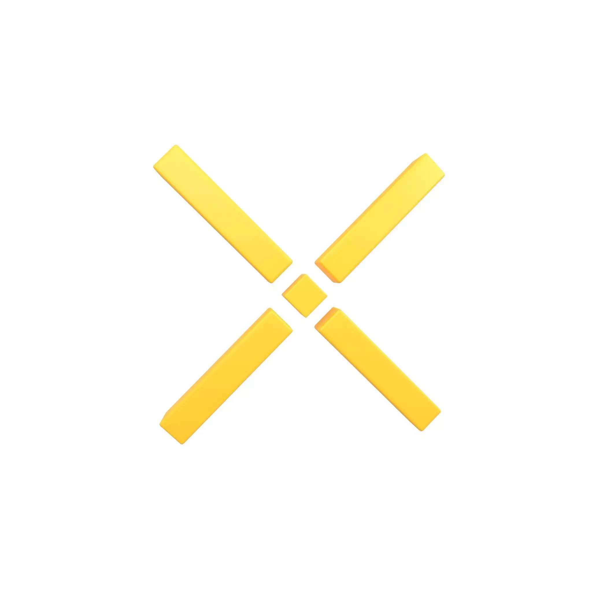 Pundi X Coin v1 001 Low-poly 3D model_0