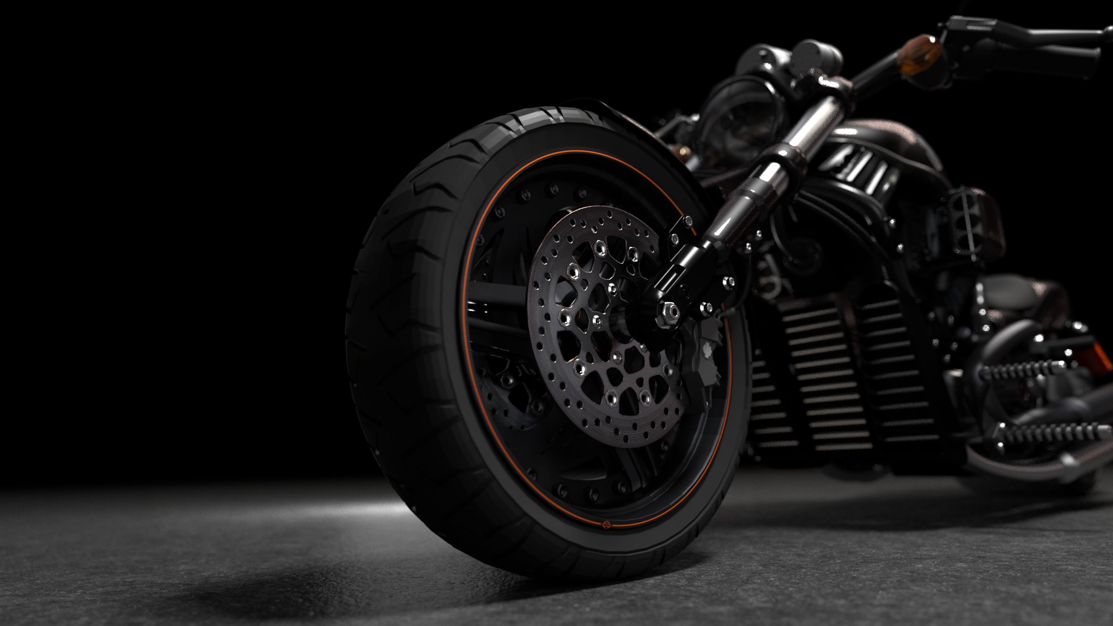 HARLEY DAVIDSON 3D model_1