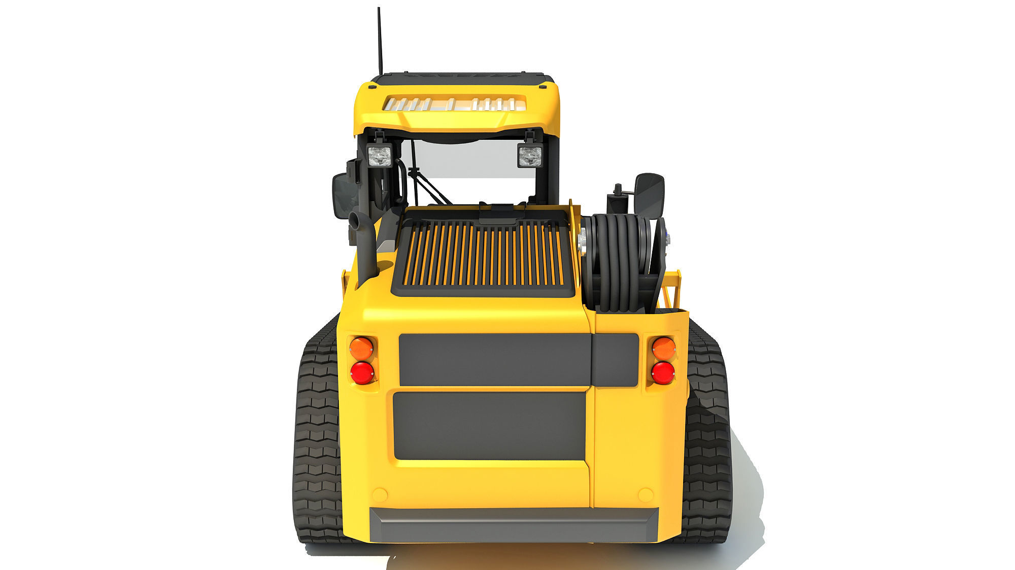 Manure Fork Skid Steer Loader 3D model_3