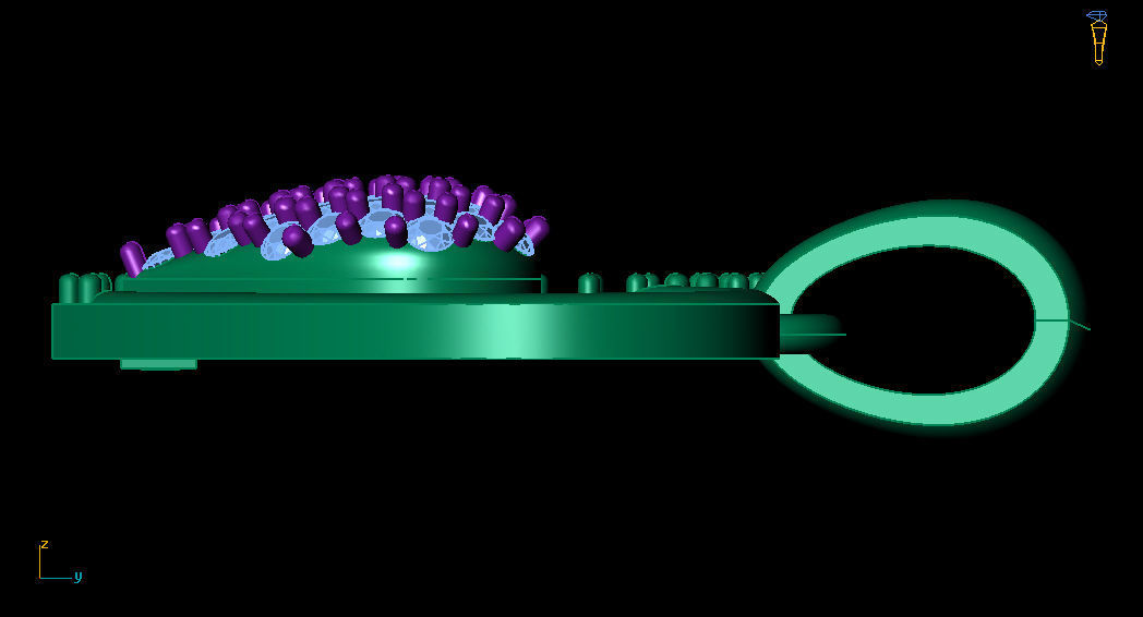 LOVE HEART PENDANT M 3D print model_6