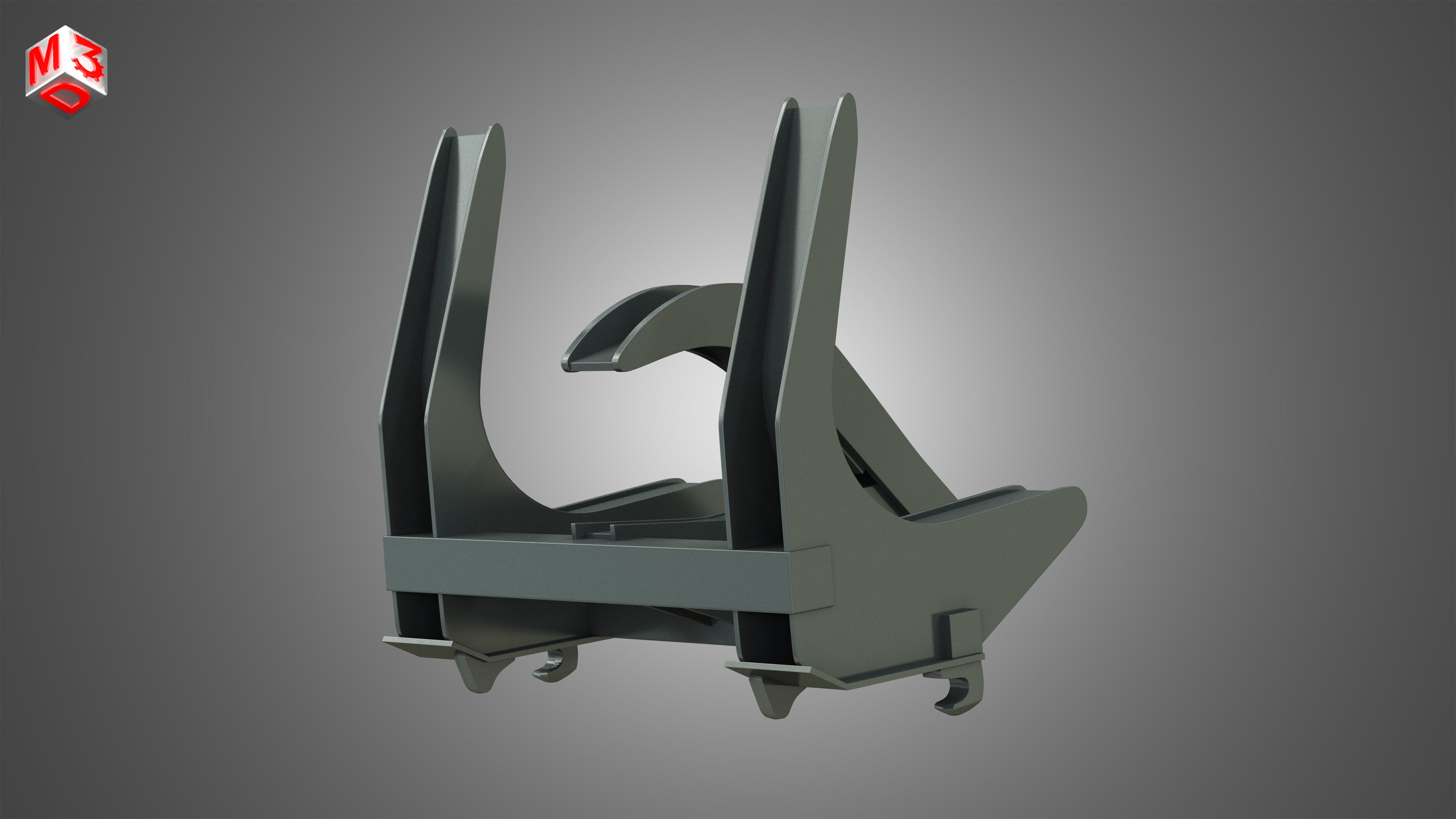 Log Fork - Stoll - Front Loader 3D model_2