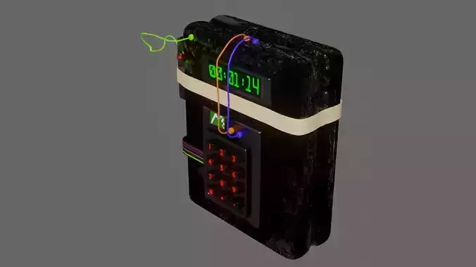 Military Explosive Bomb 