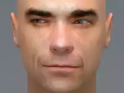 Robbie Williams 3D model