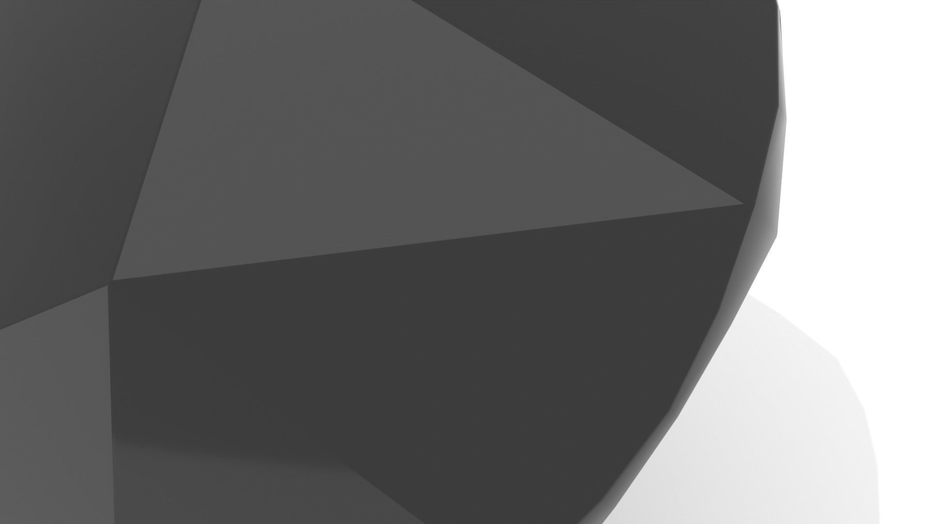 Onyx Gem - Heart Cut 3D print model_2