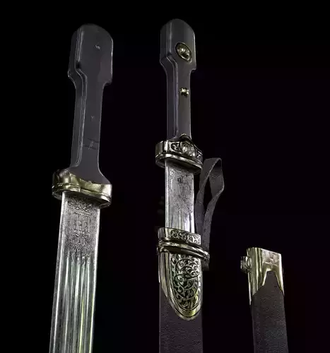 Dagger samurai sword