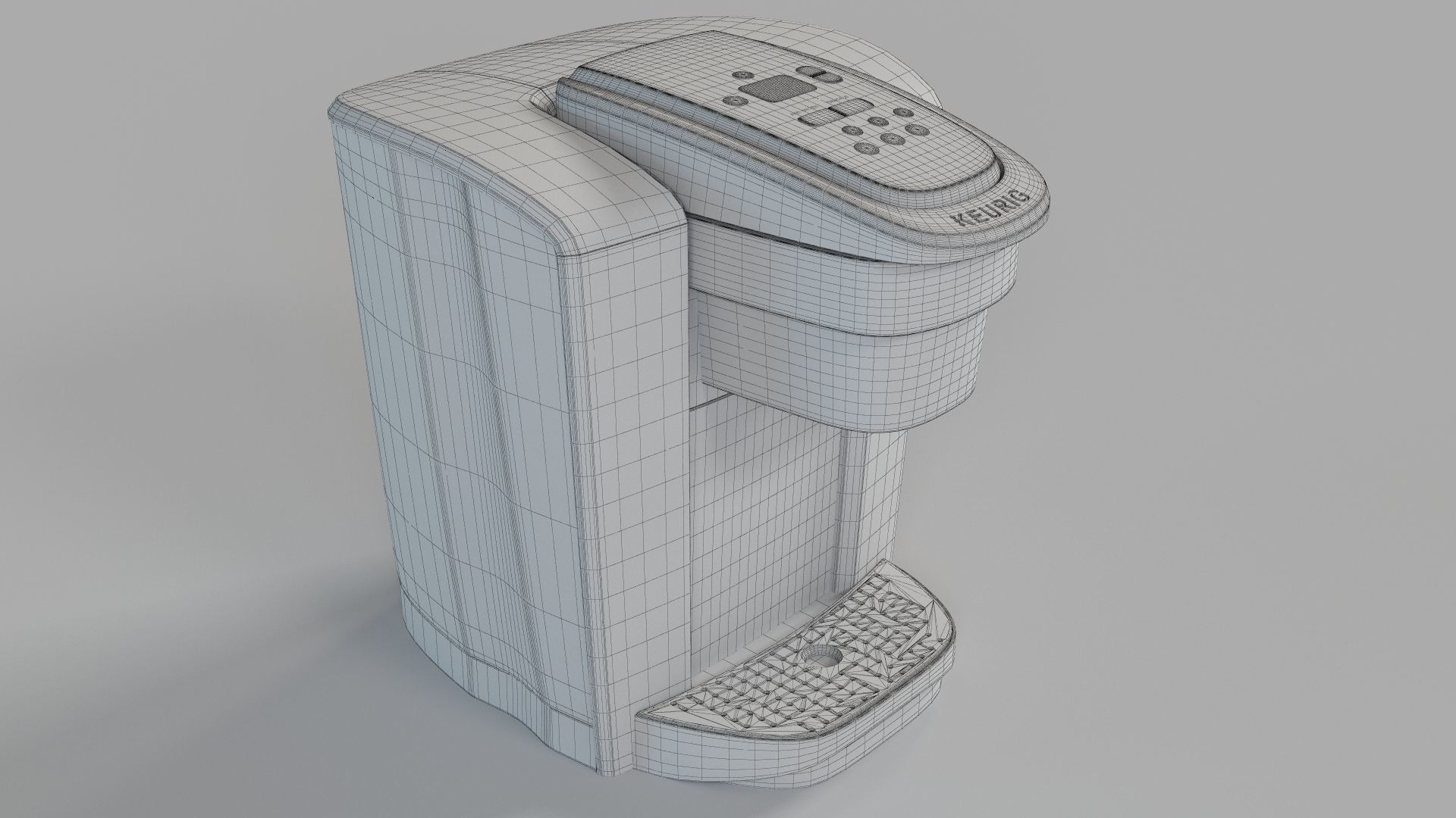 Keurig K-Elite Single Serve Coffee Maker Set Of 3 3D model_6