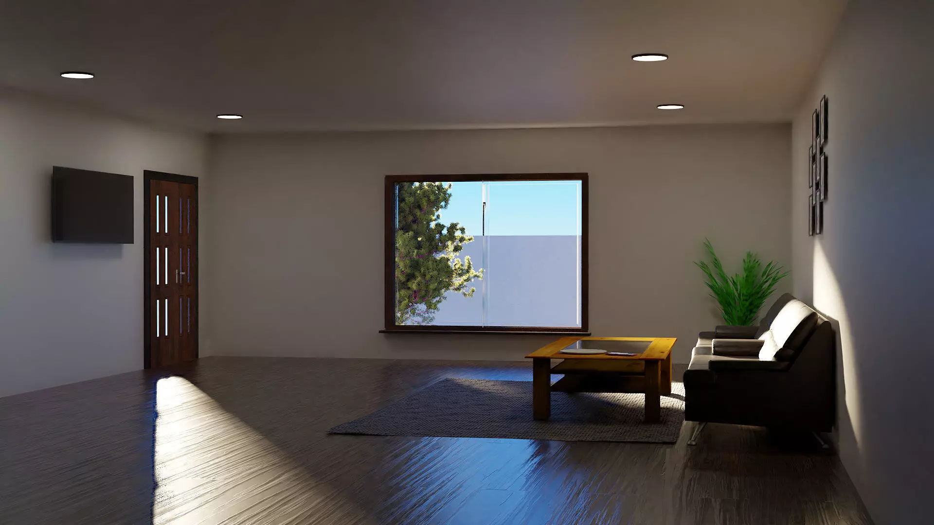 blender cycles lounge 3D model_0