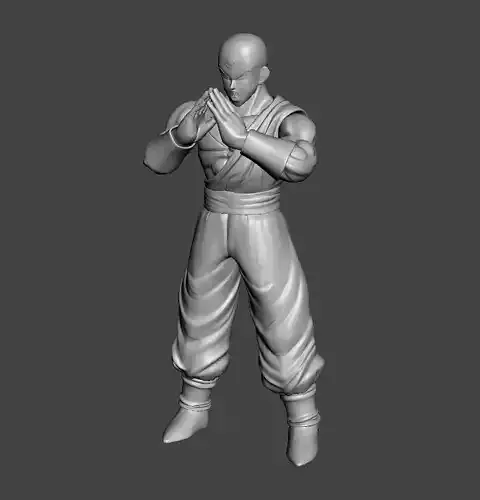 Tien Shinhan Cell Saga 3D Model