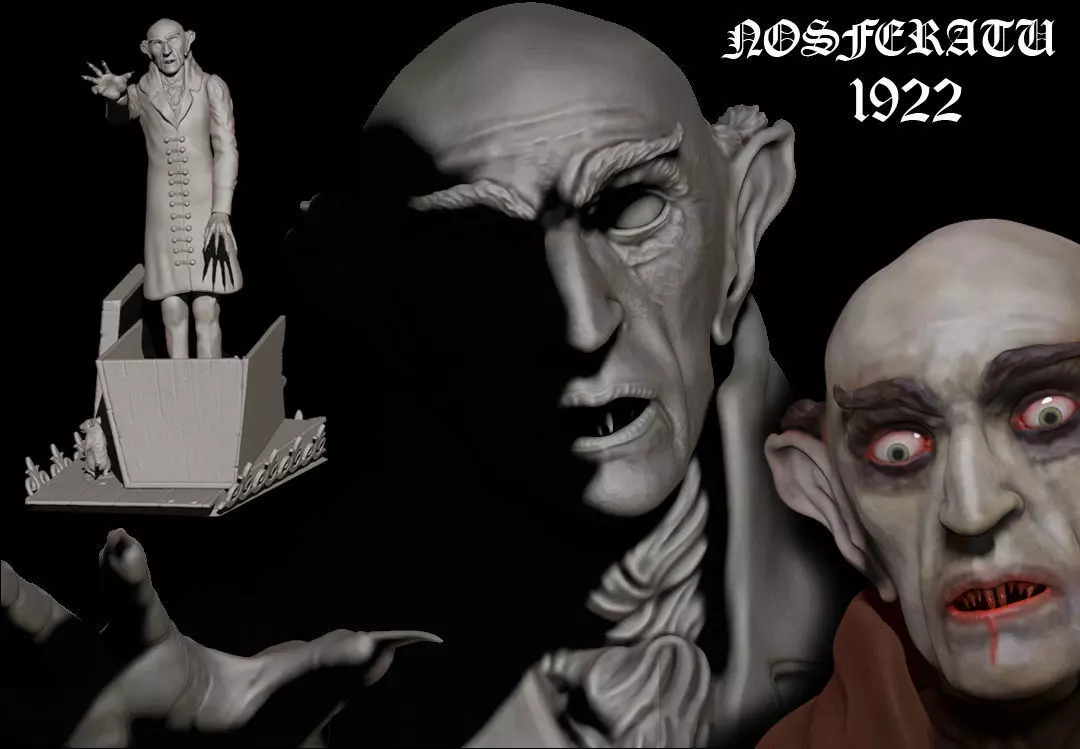 Nosferatu 1922 3D print model