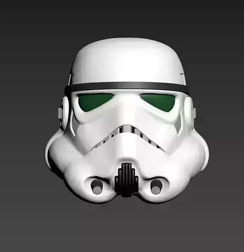 Star Wars Stormtrooper Helmet Cosplay 3D print model