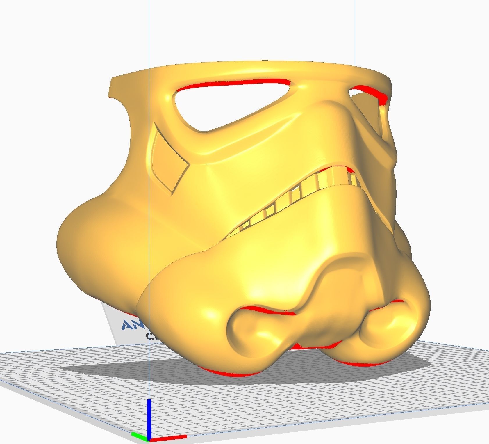 Star Wars Stormtrooper Helmet Cosplay 3D print model_12