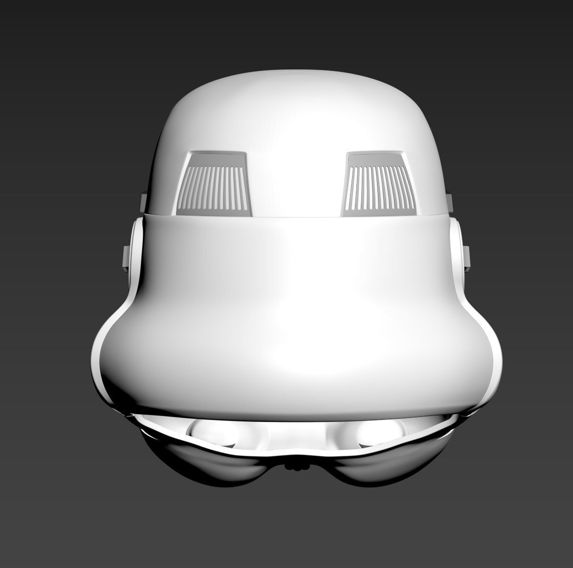 Star Wars Stormtrooper Helmet Cosplay 3D print model_4