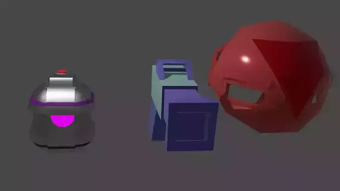 Mask Gun and Granade